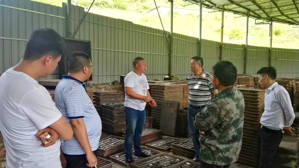 河南豫光采購(gòu)代表團(tuán)到貴州開元參觀考察